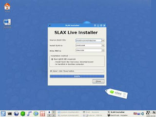 how to install slax on hdd